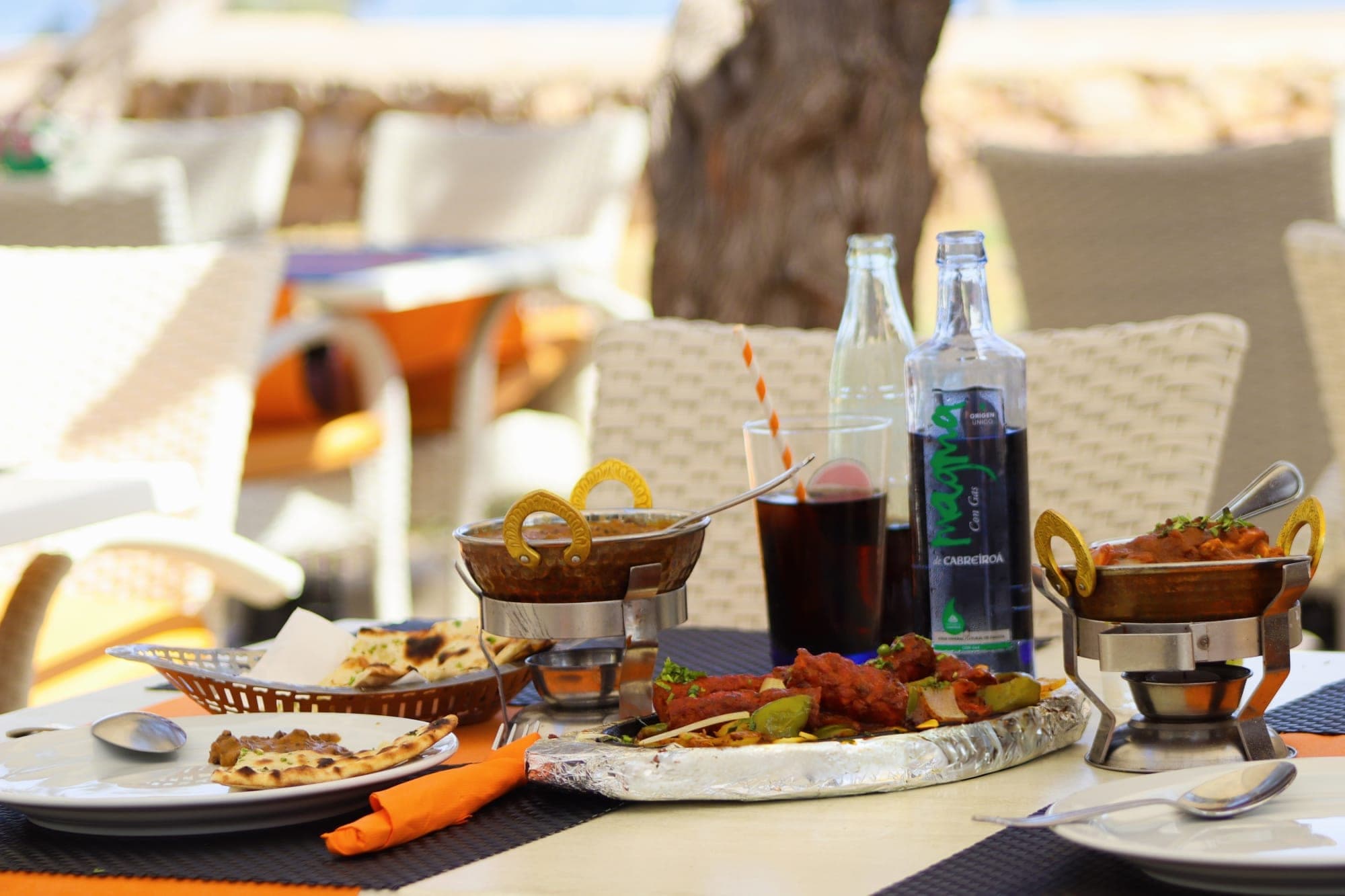 Contacto del Royal Indian Tandoori Ca'n Picafort – dirección, teléfono y horario del restaurante indio frente al mar en Mallorca